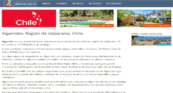 Desktop Screenshot of algarrobo-chile.com